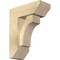 Ekena Millwork Westlake Slat Rough Sawn Bracket w/ Offset Brace, Douglas Fir, 6"W x 14"D x 18"H BKT0604X14X18WTL06RDF - alternate 1